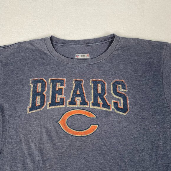NFL Team Apparel Chicago Bears Cutler Graphic Navy Blue Tee Size XL - Picture 4 of 8